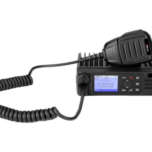 Delta DV-520 digital DMR mobile two-way radio with hand microphone for vehicle communications