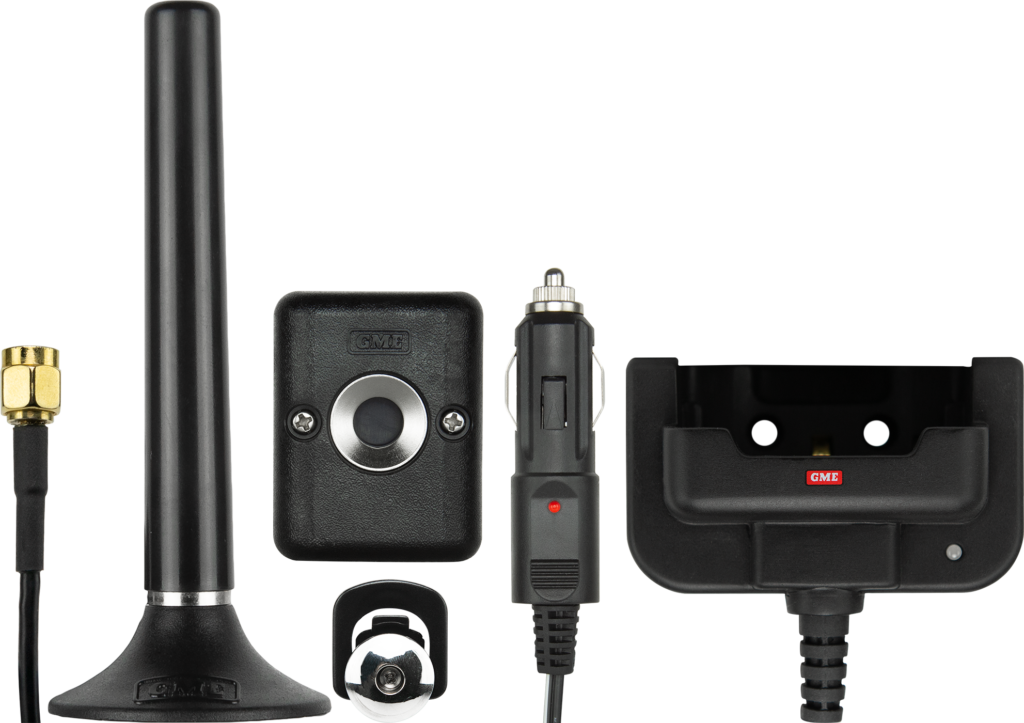 GME ACC6160CK in-car accessory kit for compatible GME UHF CB handheld radios