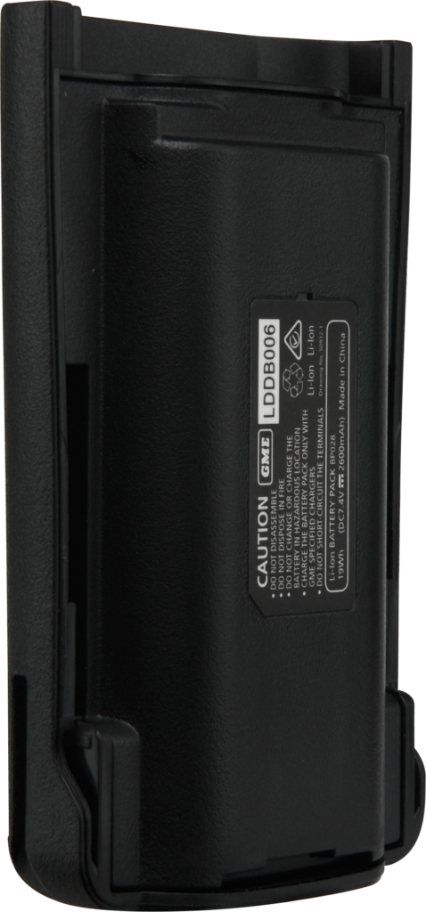 GME BP028 2600mAh lithium-ion battery pack for TX6600S UHF CB radio