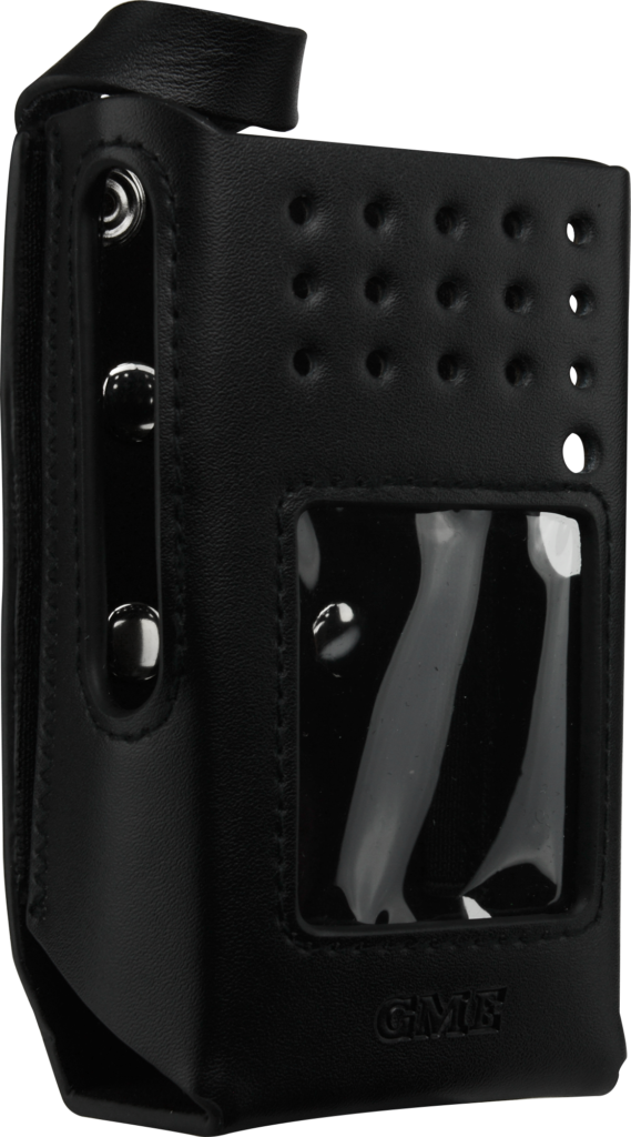 GME LC009 heavy duty leather carry case for TX6600S UHF CB radio