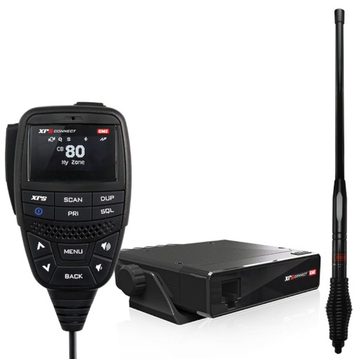 GME XRS-330COB XRS Connect UHF CB Outback Pack with radio and antenna