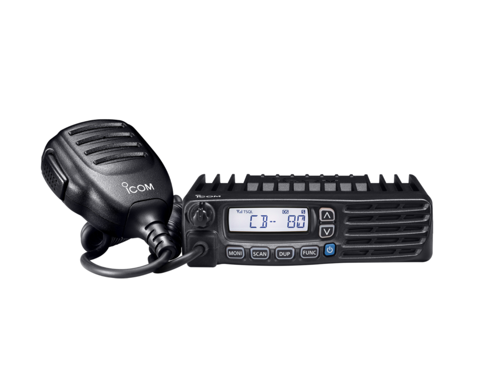 Icom IC-410PRO 80 channel UHF CB mobile radio with active noise cancelling microphone