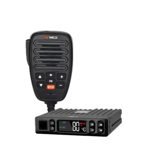 MGX C1 compact 5W UHF LMR and CB mobile radio with active noise cancelling microphone